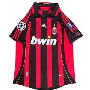 2006/07 AC Milan home ucl retro kit. Paolo Maldini soccer football jersey. NWT